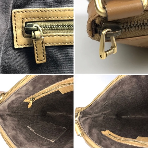 Authentic Gucci Crossbody Shoulder Bag Suede - Picture 10 of 11